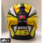 Scorpion EXO R1 Air Replica Alvaro Sbk Full Face Motorcycle Helmet - PSB Approved