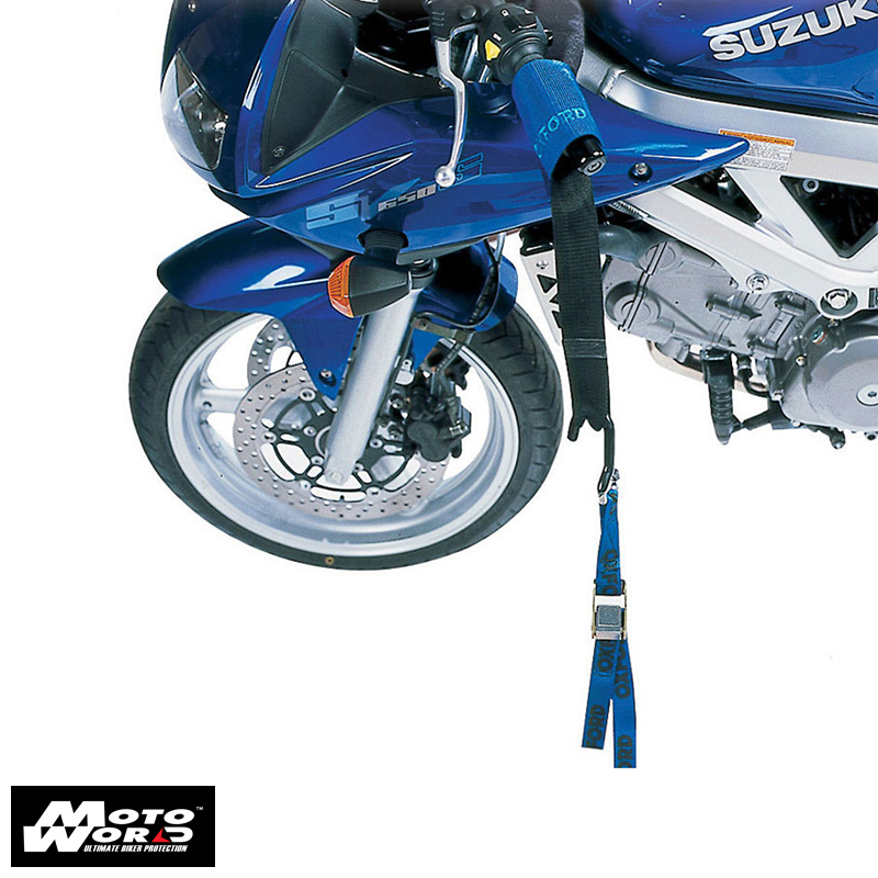 thumbnail image 2 of 50mm Motorcycle Handlebar Tie Down Straps – Road Bike Handle Straps, Pair 2 of 3