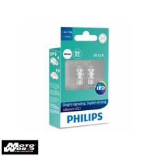 Philips 11961 T10 White LED Car Interior Bulbs