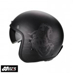 Scorpion Belfast Sting Matt Black Classic Motorcycle Helmet