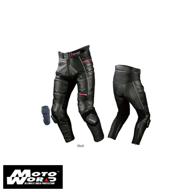 Komine PK-781 Satutno II Leather Motorcycle Pants