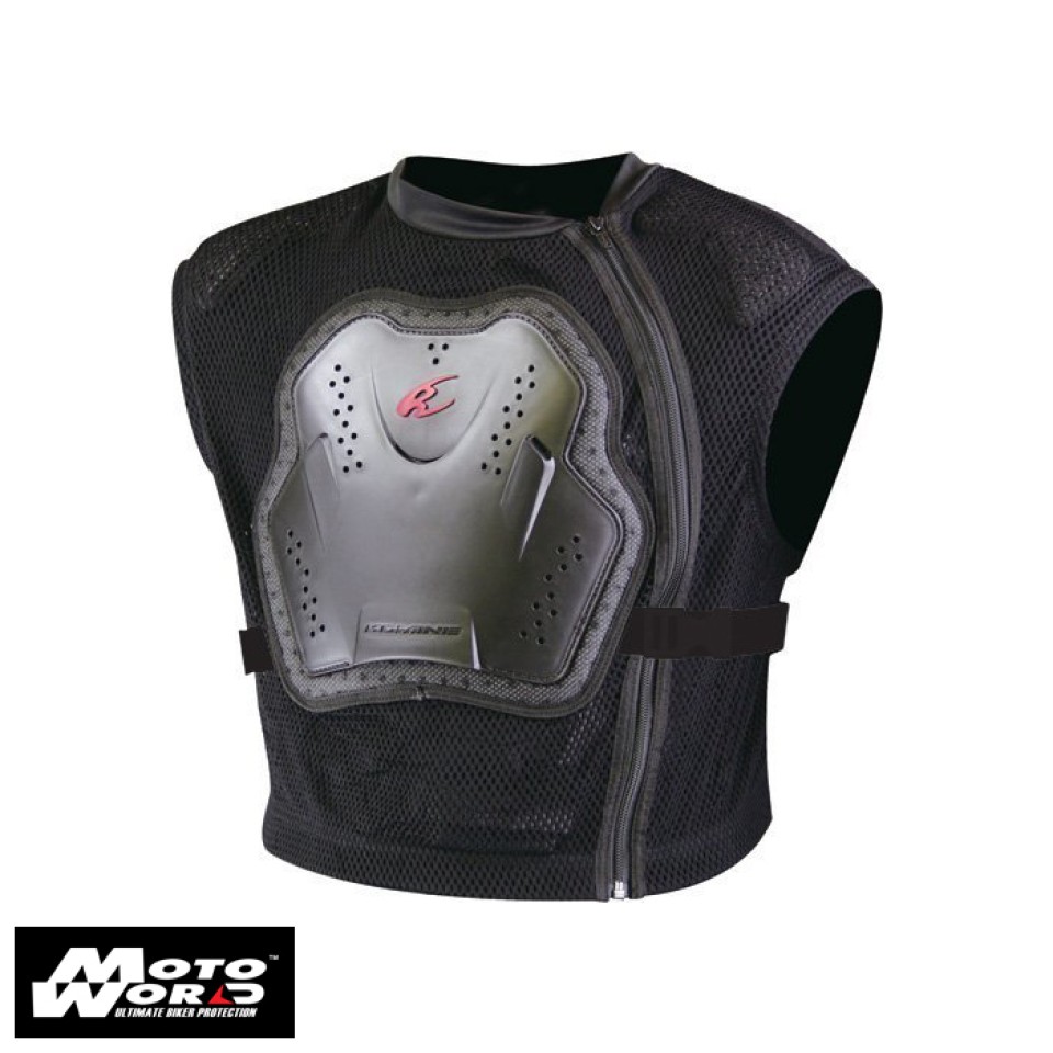 Komine SK-623 Body Armored Vest-Black