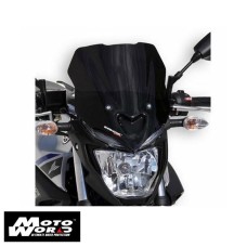 Ermax 0301S8803 Motorcycle Light Black Sport Nose Screen