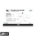 DMV DIEGYA03SK Motorcycle Engine Guard-Black