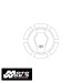 DMV DI-CGTCP-BM-06 Motorcycle Fuel Cap Pad