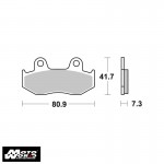 SBS 558HF Motorcycle Brake Pads