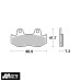 SBS 558HF Motorcycle Brake Pads