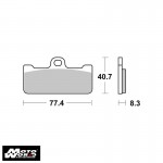 SBS 695RS Brake Pad