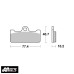 SBS 711RS Brake Pads