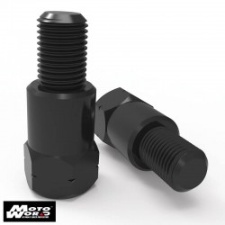 Oxford OX581 Reverse Mirror Adaptors - 10mm to 10mm