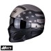 Scorpion EXO-Combat Rookie Titanium-Gray Jet Motorcycle Helmet - Non PSB Approved