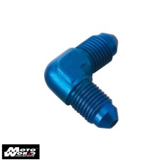 Active AN82103DBU L Type Blue Aluminium Hose Joint