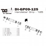 DMV DIGP09 Handlebar Grips-125