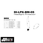 Dimotiv Headlight Protector S1000RR 14-18
