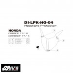DMV DI-LPK-HO-04Motorcycle Headlight Protector
