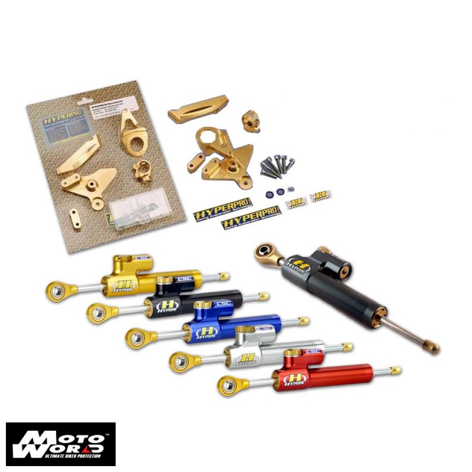 Hyperpro MK-KT10-B001 Motorcycle Steering Damper Mounting Kit for KTM 1090 Adventure 2017-2018