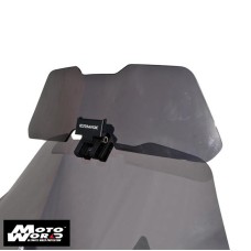 Ermax 010554L03 Grey Clip and Flip Universal Screen Deflector Wide with Fitting Kit