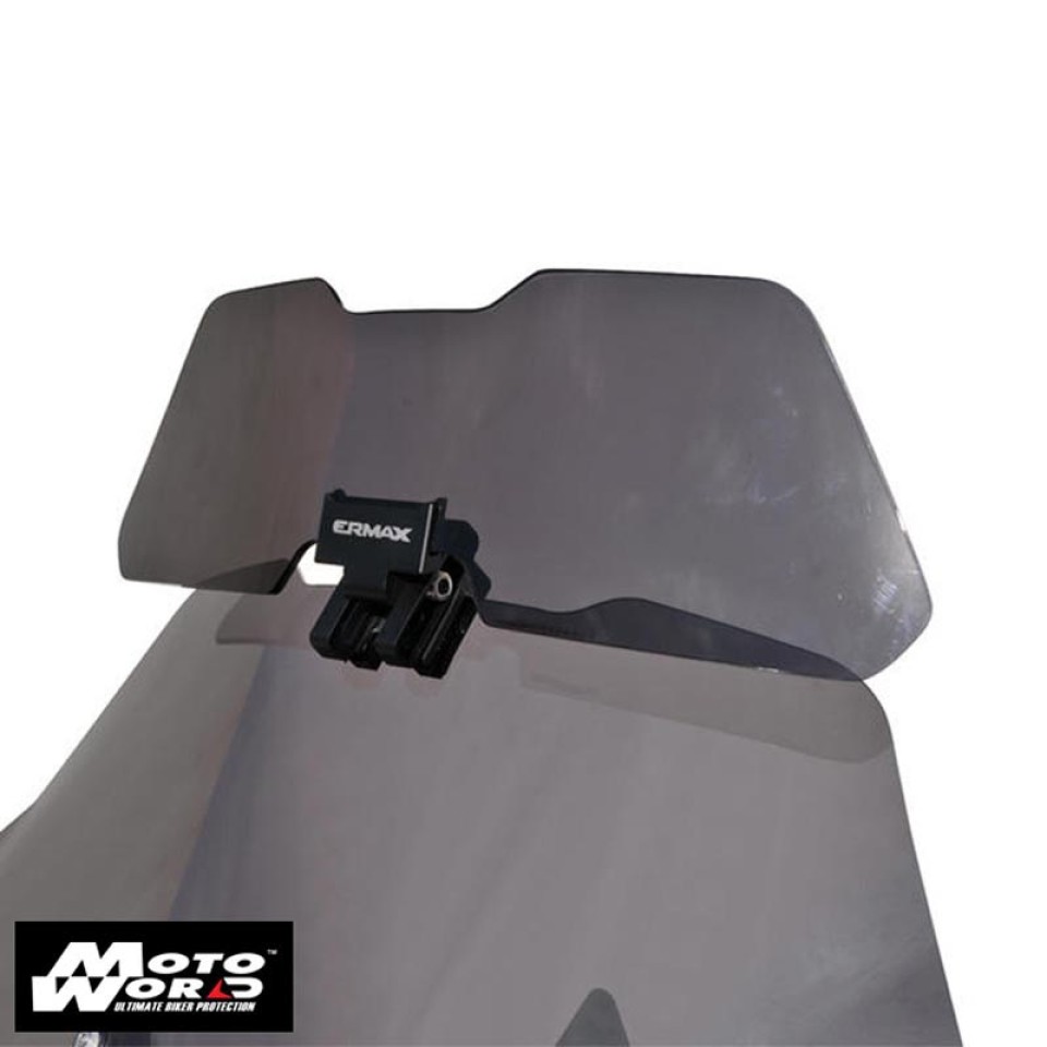Ermax 010554L03 Grey Clip and Flip Universal Screen Deflector Wide with Fitting Kit