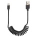 Optiline Apple 8Pin USB 1M Recoil Cable Recharge & Sync