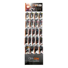 Optiline 90466 Slanted Paper Display 2-Sided Header