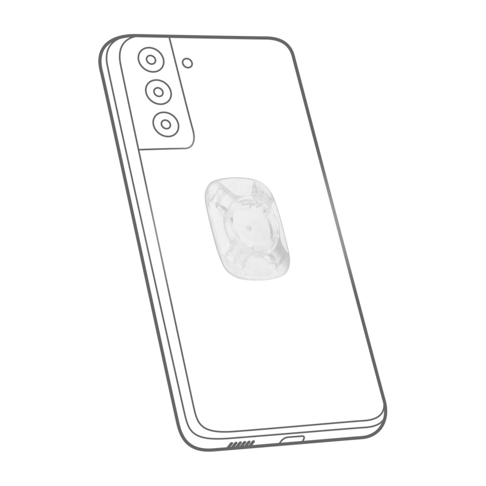 Optiline 90567 Universal Trasparente Adhesive Plate for Cases