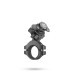 Optiline 91593 Titan Series Donut Metal Motorbike Phone Holder for 22 to 32 mm Handlebars
