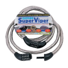 Oxford OF236 Super Viper Combin Lock + Bracket 1m X 22mm