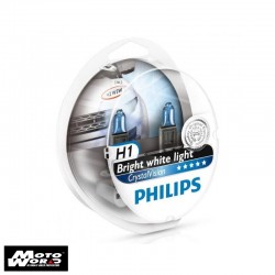 Philips 12258CV H1 Crystal Vision Headlight Bulb