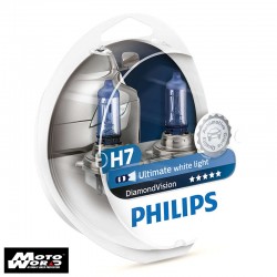Philips 12972DV H7 Diamond Vision Headlight Bulb