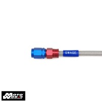 Plot Swage Line PT SAR522M Motorcycle Aluminium Rear Brake Hose Kit