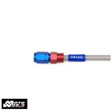 Plot Swage Line PT SAR522M Motorcycle Aluminium Rear Brake Hose Kit