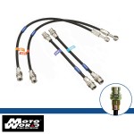 Plot Swage Line ST1411N Brake Hose Kit for Suzuki Swift HT81S