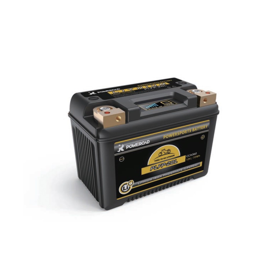 Poweroad YPLFP-20L Powersports Lithium Motorcycle Battery