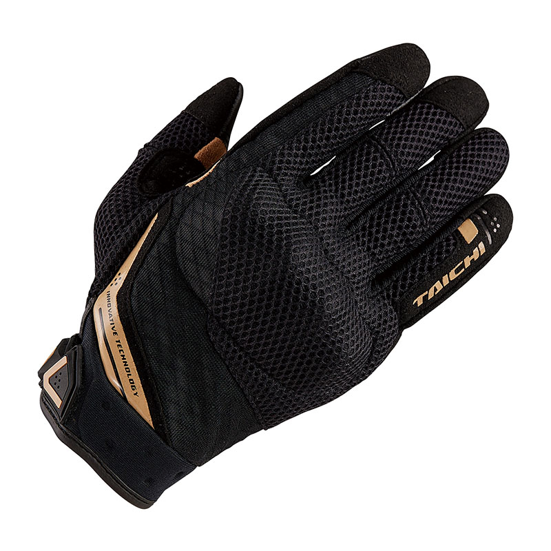 Rs Taichi RST447 Rubber Knuckle Mesh Motorcycle Glove