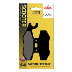 SBS 177CT Motorcycle Brake Pads-Front/Back