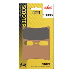 SBS 198MS Front Sinter Motorcycle Brake Pad