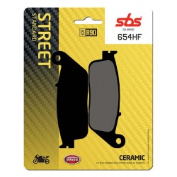 SBS 654HF Front Ceramic Motorcycle Brake Pad