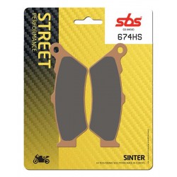 SBS 674HS Front Sinter Motorcycle Brake Pad