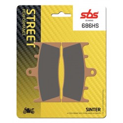 SBS 686HS Front Sinter Motorcycle Brake Pad