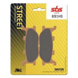 SBS 691HS Front Sinter Motorcycle Brake Pad