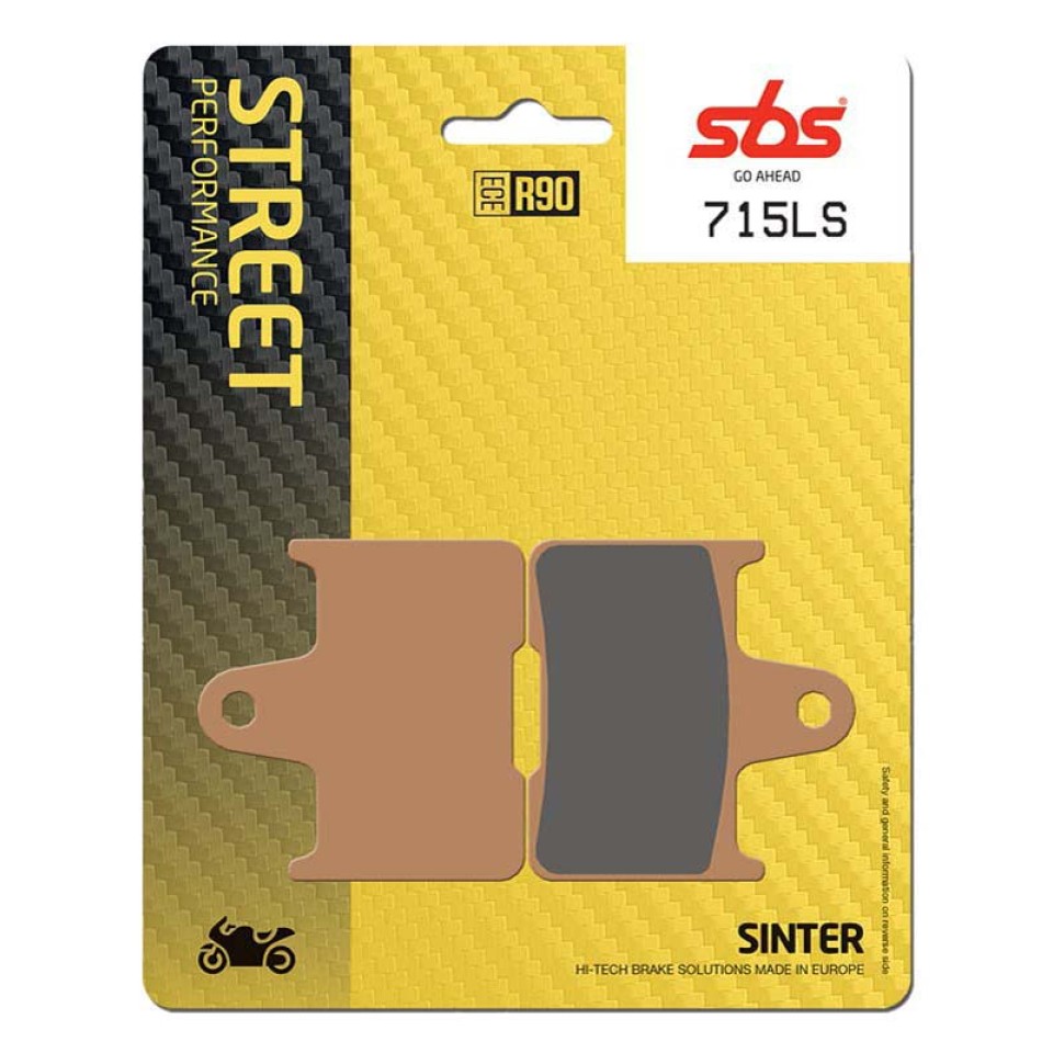 SBS 715LS Rear Sinter Motorcycle Brake Pad