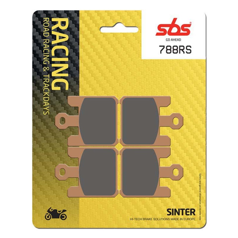 SBS 788RS Front Racing Sinter Brake Pad for Suzuki GSXR1000 03