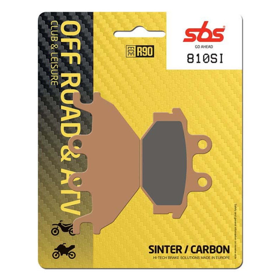 SBS 810SI Sinter Motorcycle Brake Pad