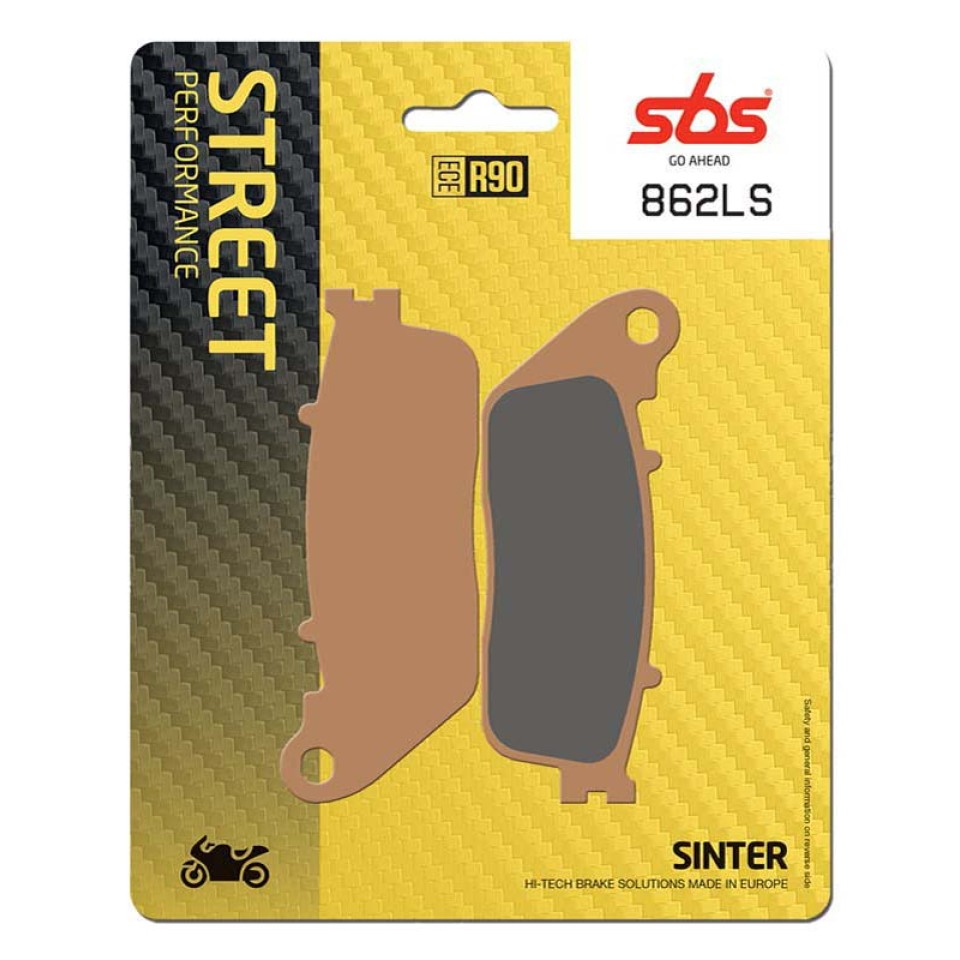 SBS 862LS Rear Sinter Motorcycle Brake Pad