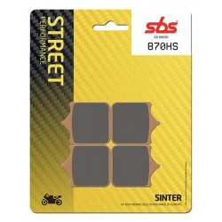SBS 870HS Front Sinter Motorcycle Brake Pad
