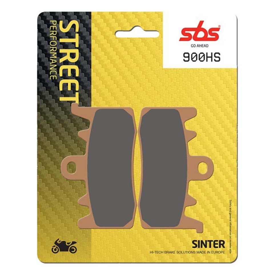 SBS 900HS Front Sinter Motorcycle Brake Pad
