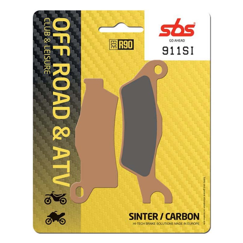 SBS 911SI Sinter Off Road Motorcycle Brake Pad