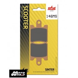 SBS 146MS Rear Sinter OE Replacement Motorcycle Brake Pad