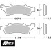 SBS 159MS Rear Sinter OE Replacement Motorcycle Brake Pad