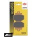 SBS 166MS Rear Sinter OE Replacement Motorcycle Brake Pad